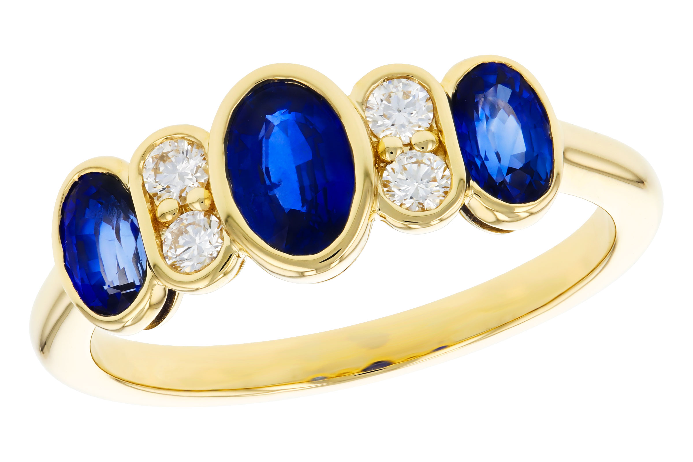 E275-93223: LDS RG 1.18 TW SAPPHIRE 1.33 TGW