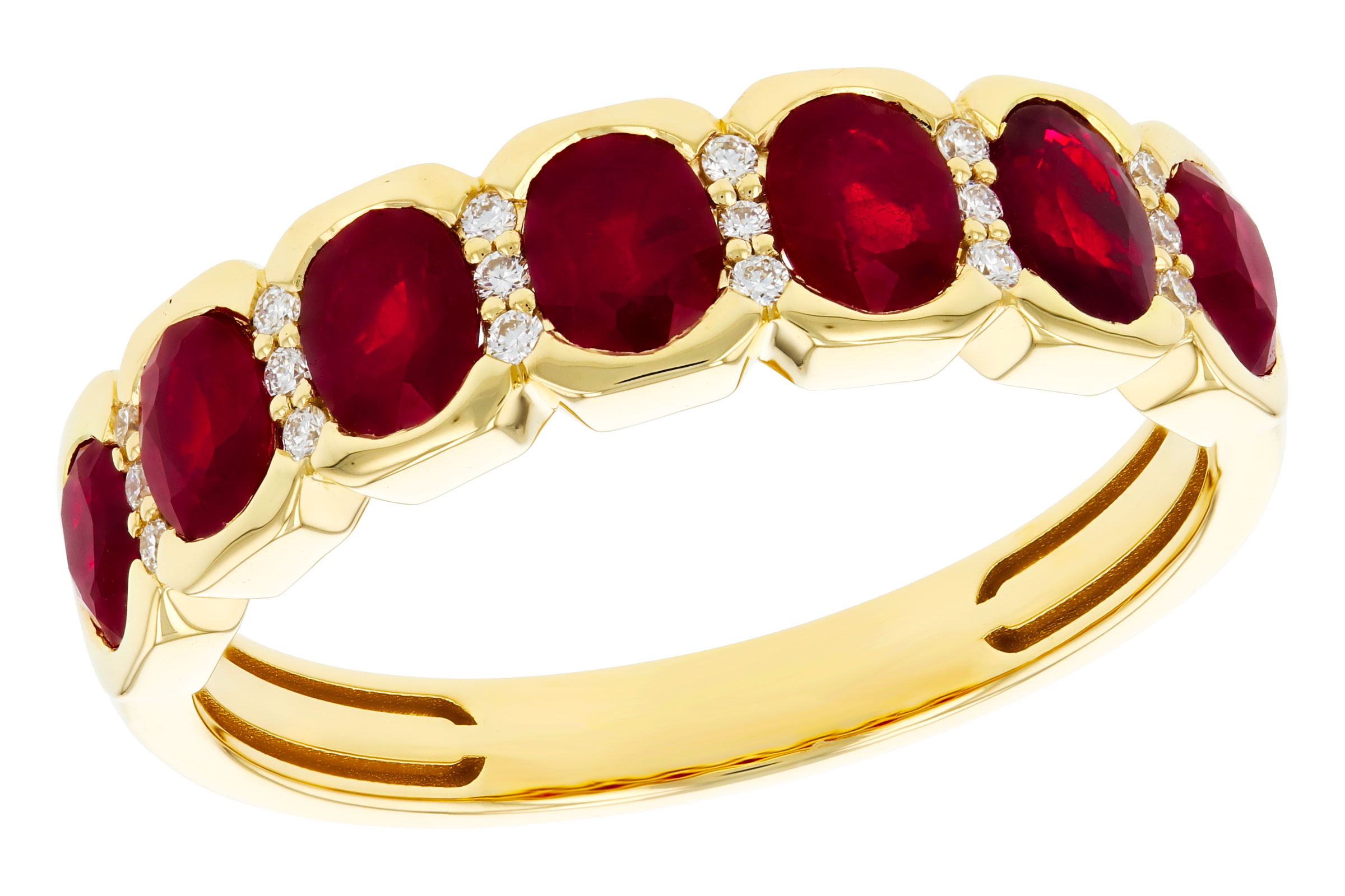 E275-93268: LDS WED RG 1.45 TW RUBY 1.52 TGW