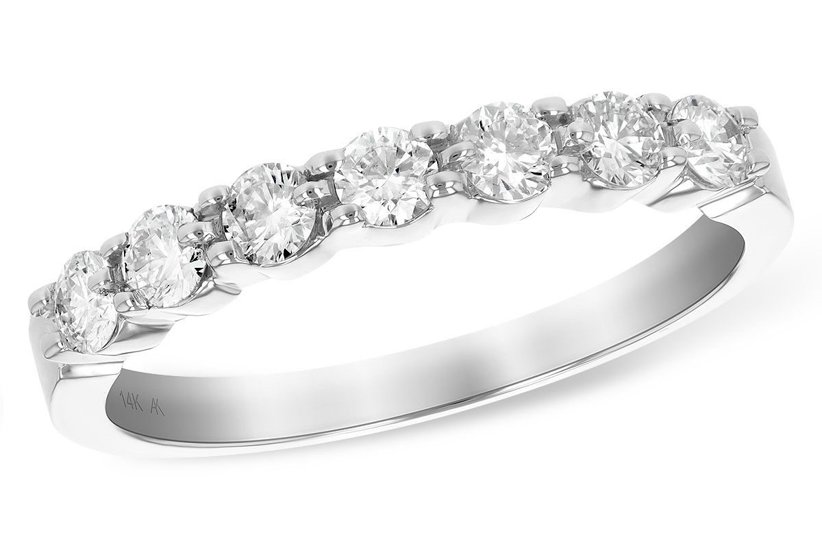 F093-24177: LDS DIA WED RG .50 TW (7 STONES)