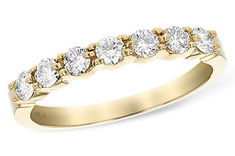 F093-24177: LDS DIA WED RG .50 TW (7 STONES)