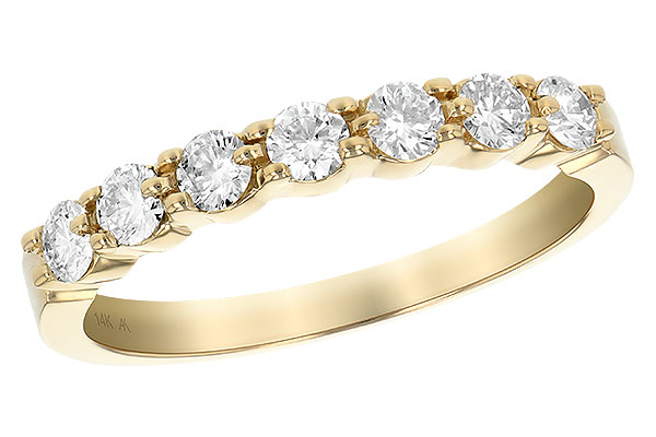 F093-24177: LDS DIA WED RG .50 TW (7 STONES)