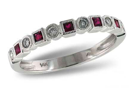 F096-88723: LDS WED RG .18 RUBY .30 TGW