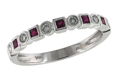 F096-88723: LDS WED RG .18 RUBY .30 TGW