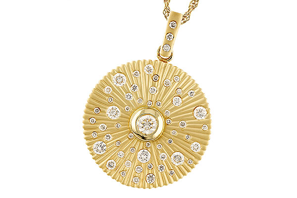 F184-15050: NECKLACE .73 TW