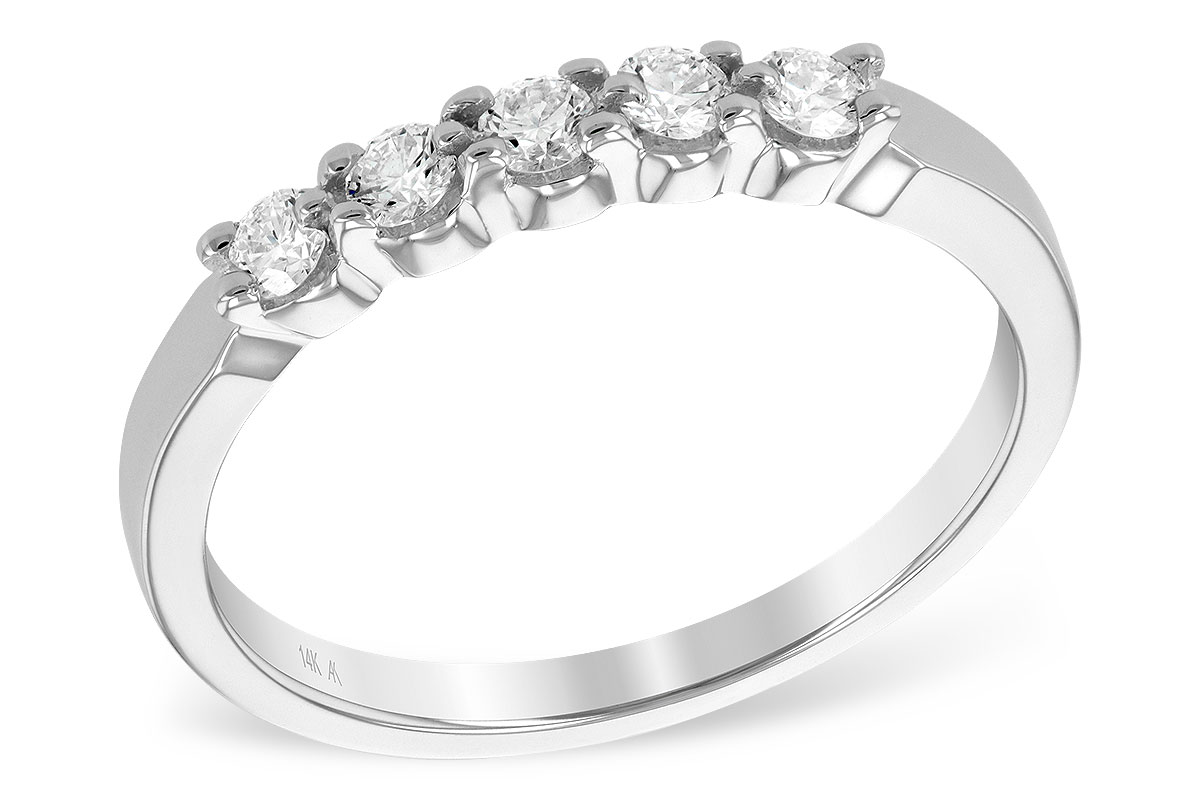 F185-95014: LDS DIA WED RG .25 TW (5 STONES)