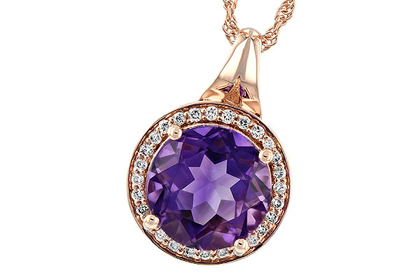 F185-95923: NECK 3.36 AMETHYST 3.50 TGW