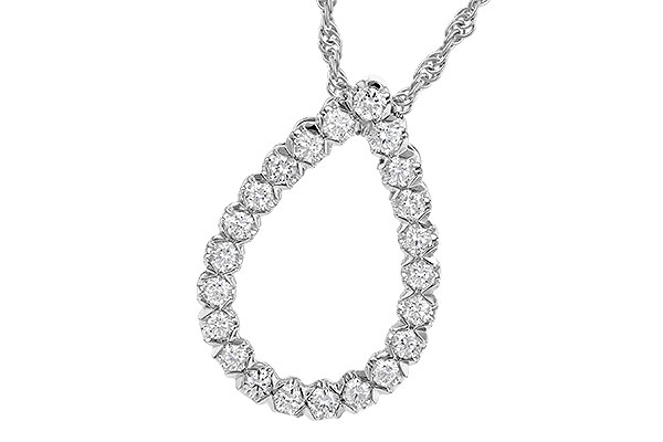 F190-51414: NECKLACE .50 TW