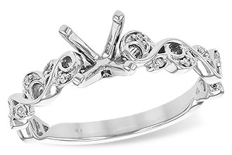 F190-51441: LDS SEMI DIA RG .04 TW