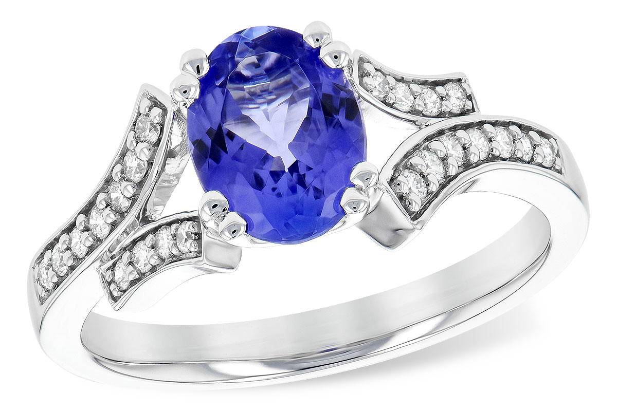 F190-52359: LDS RG 1.15 TANZANITE 1.30 TGW
