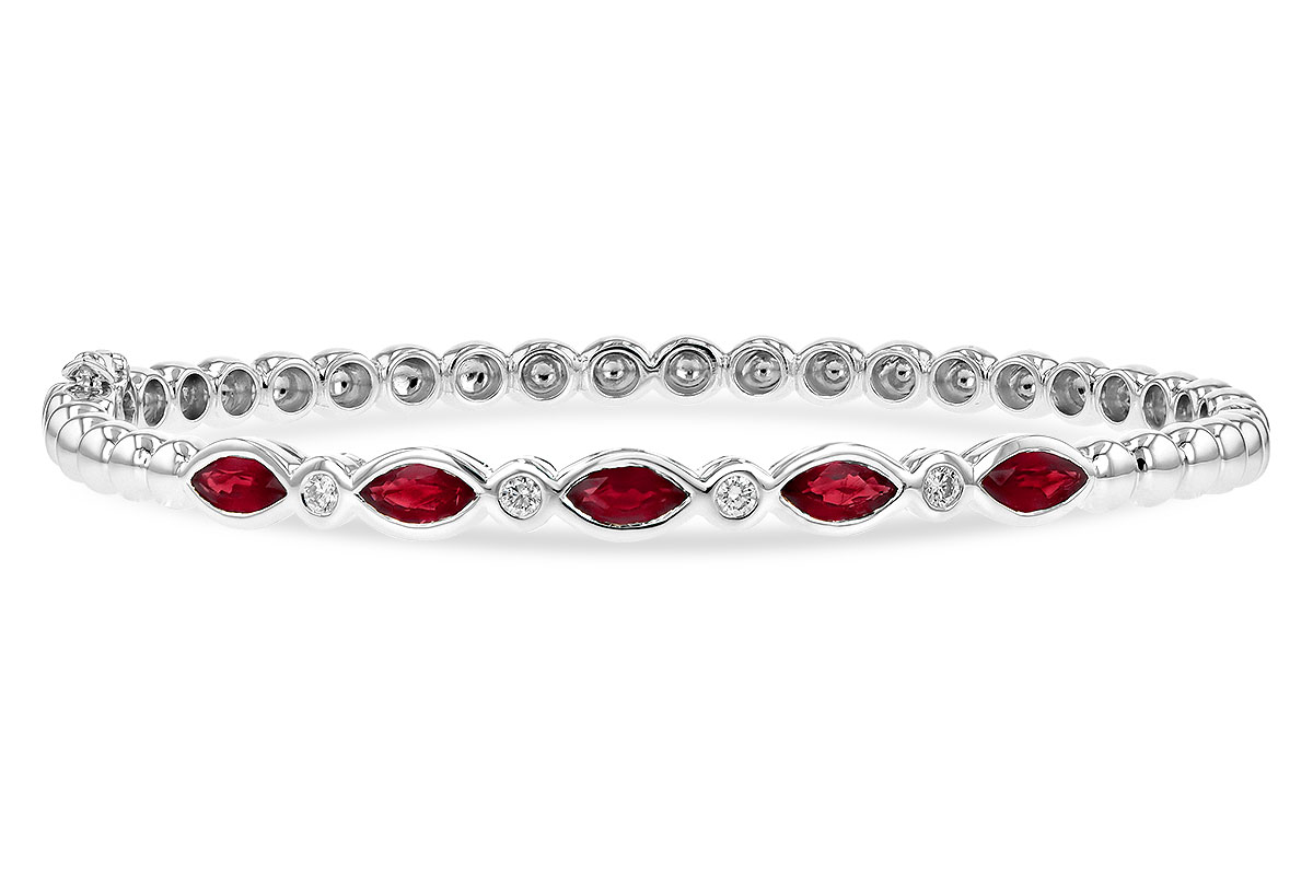 F190-53232: BANGLE 1.50 RUBY 1.63 TGW