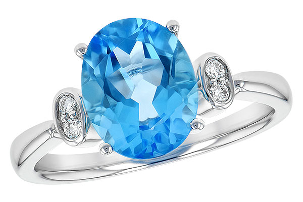 F190-53268: LDS RG 2.84 BLUE TOPAZ 2.90 TGW (10x8MM BT)