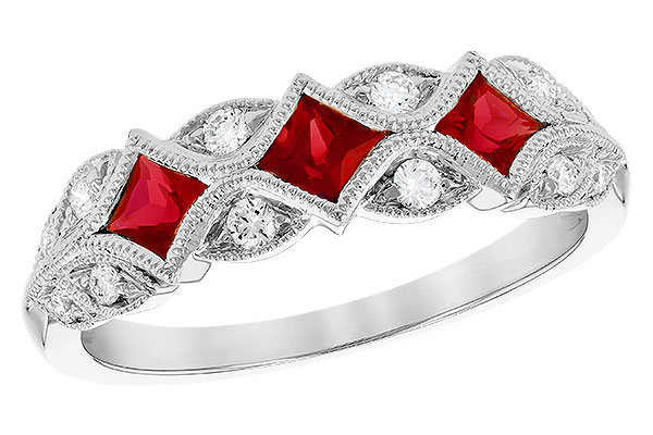 F273-21432: LDS WED RG .55 TW RUBY .70 TGW
