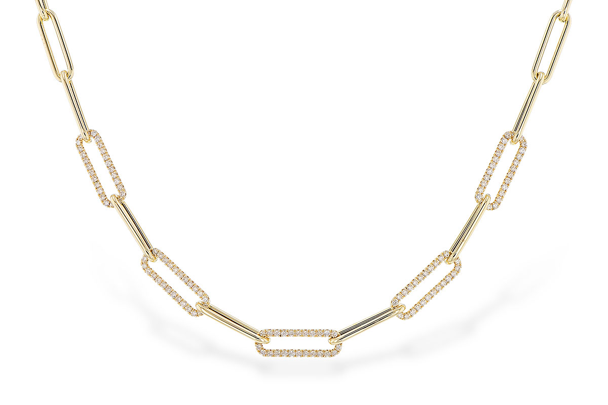 F274-09623: NECKLACE 1.00 TW (17 INCHES)