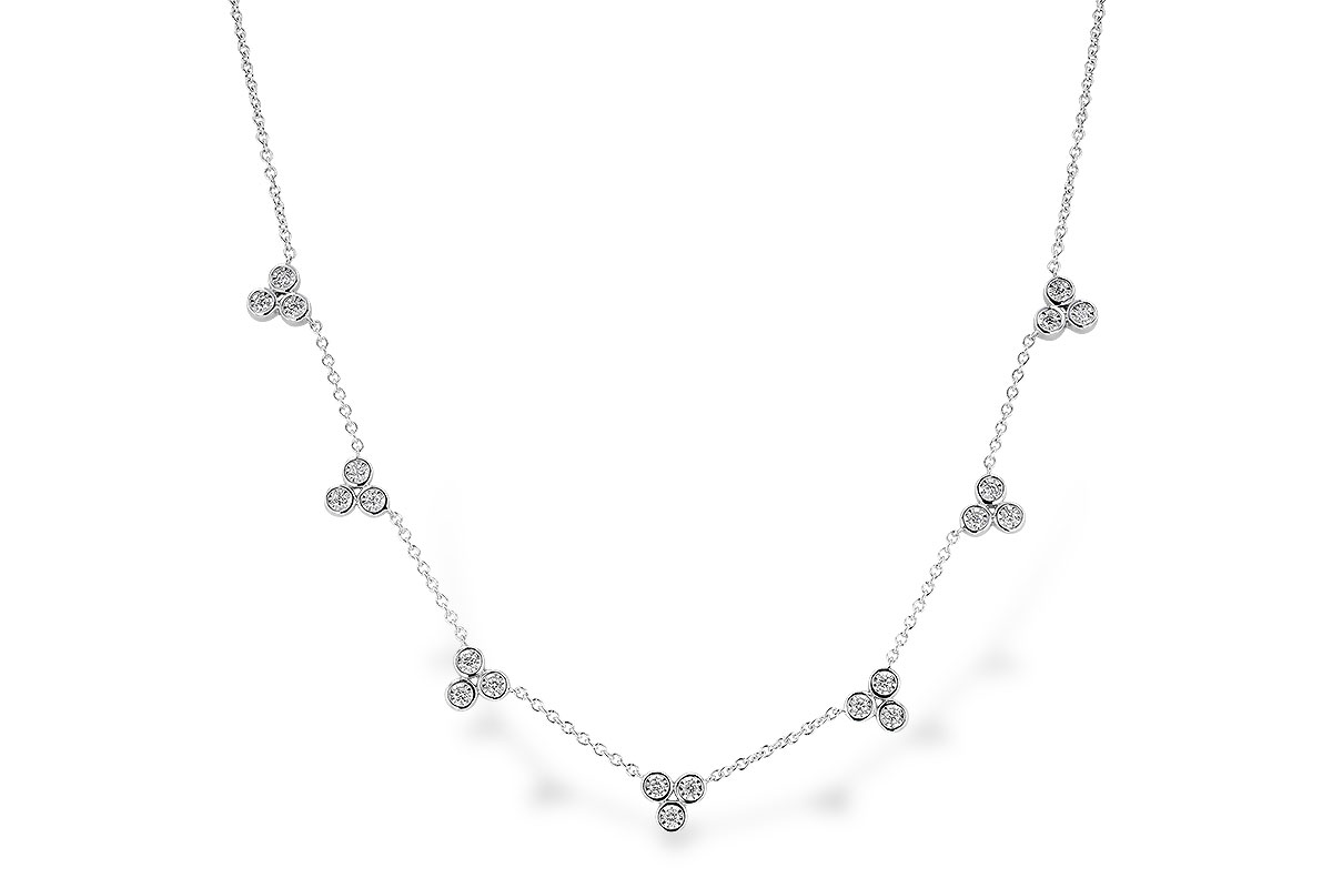 F274-10532: NECKLACE .36 TW (18")