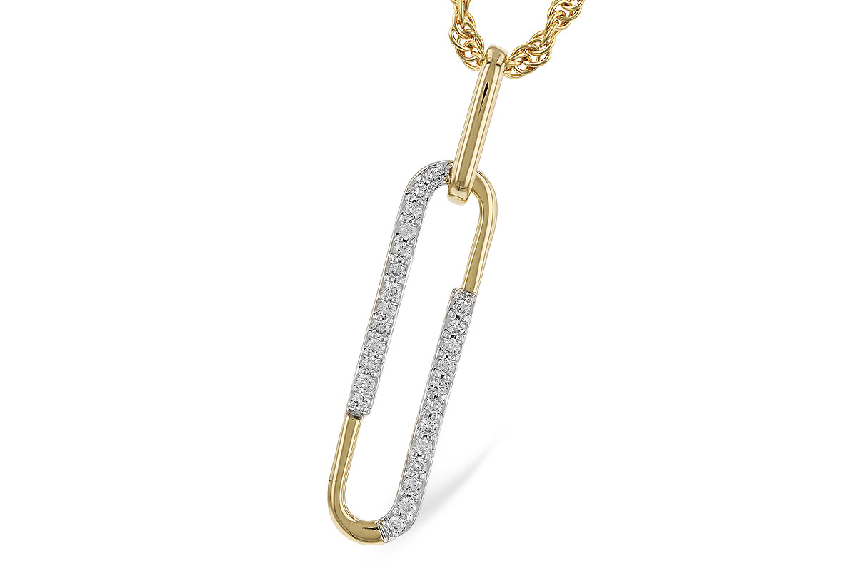 F274-15023: NECKLACE .14 TW