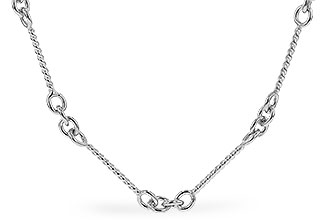 F274-15077: TWIST CHAIN (18IN, 0.8MM, 14KT, LOBSTER CLASP)