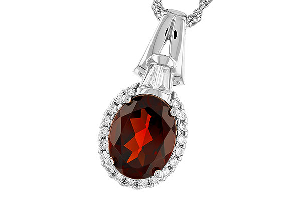 F274-15950: NECK 1.82 GARNET 2.02 TGW (9x7MM GAR)