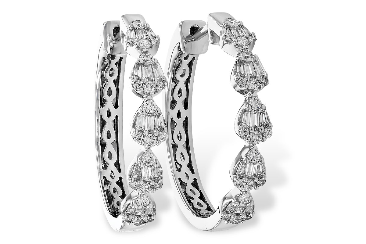 F274-15959: EARRINGS .20 BAG .47 TW