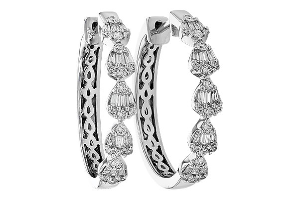 F274-15959: EARRINGS .20 BAG .47 TW