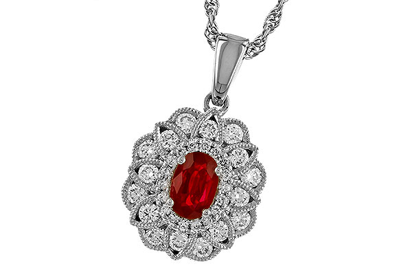 F274-16850: NECK .55 RUBY TW 1.07 TGW (6x4MM RUBY)