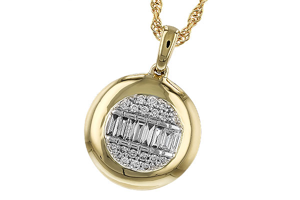 F274-17750: NECKLACE .10 BAG .17 TW