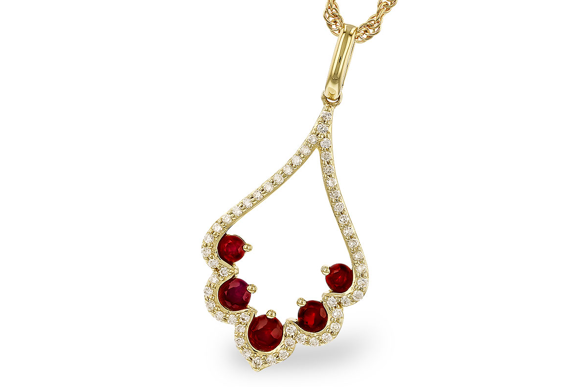 F274-17777: NECK .34 RUBY .53 TGW