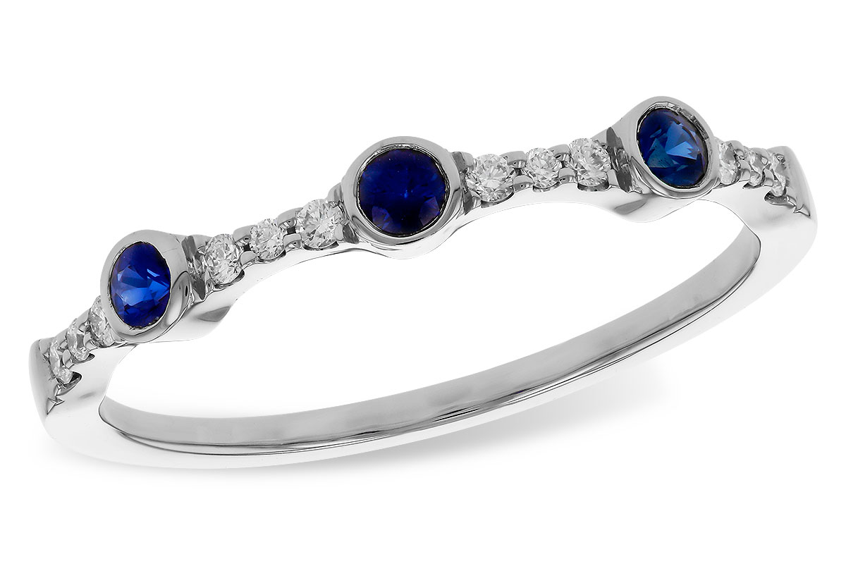 F275-03223: LDS WED RG .16 SAPPHIRE .25 TGW