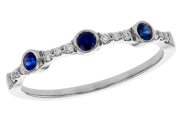 F275-03223: LDS WED RG .16 SAPPHIRE .25 TGW