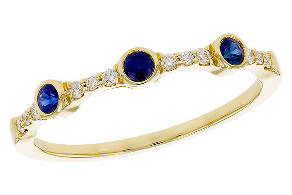 F275-03223: LDS WED RG .16 SAPPHIRE .25 TGW