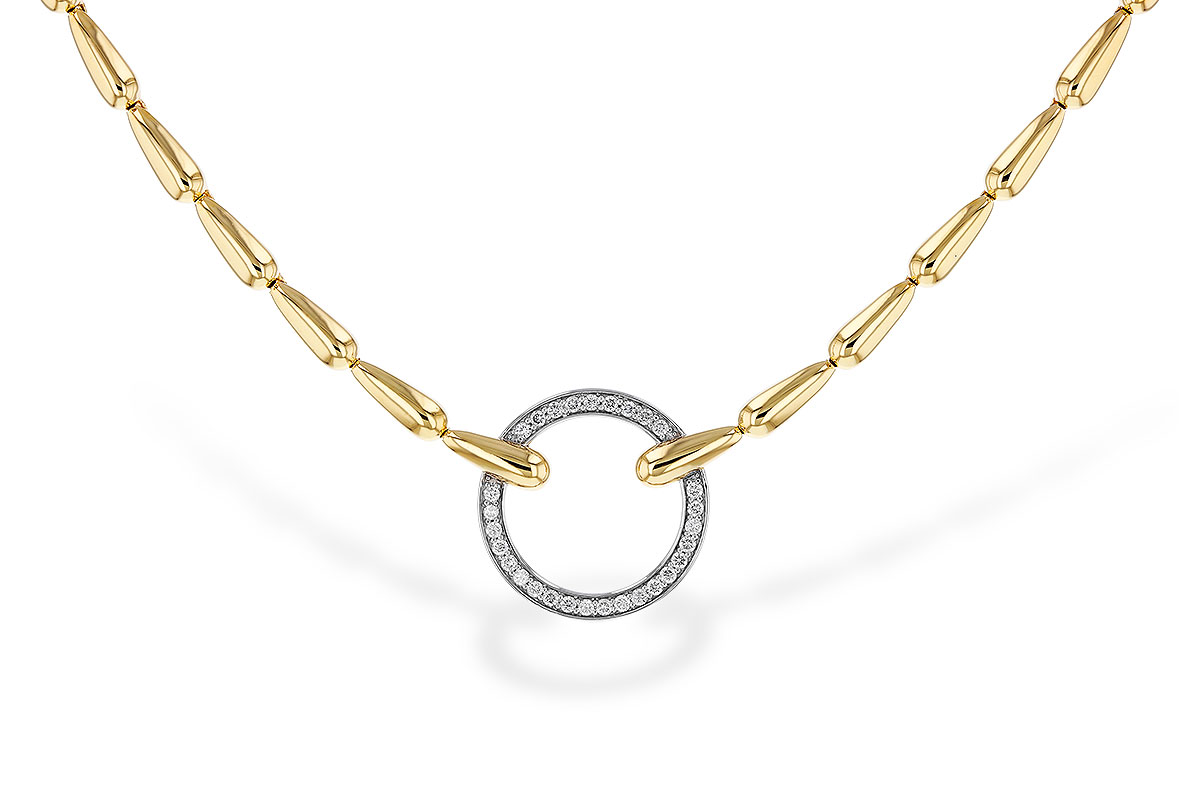 F275-08677: NECKLACE .33 TW (17")