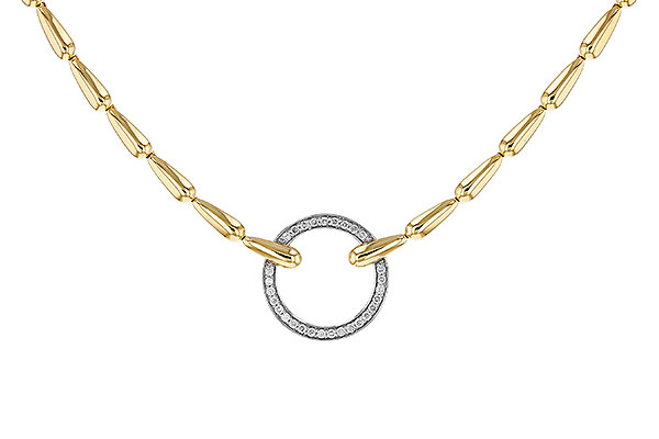 F275-08677: NECKLACE .33 TW (17")