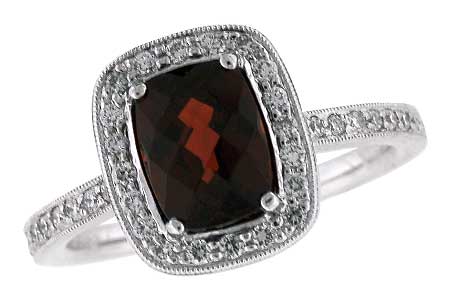 G184-10523: LDS DIA RG 1.85 GARNET 2.11 TGW