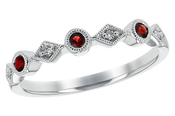 G189-55086: LDS WED RG .13 RUBY .16 TGW