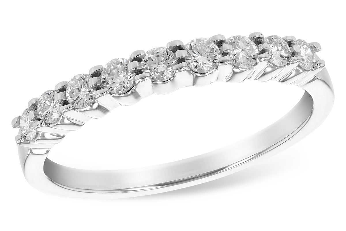G189-59632: LDS WED RG .33 TW (9 STONES)