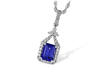 G190-45941: NECK 1.42 TANZANITE 1.72 TGW