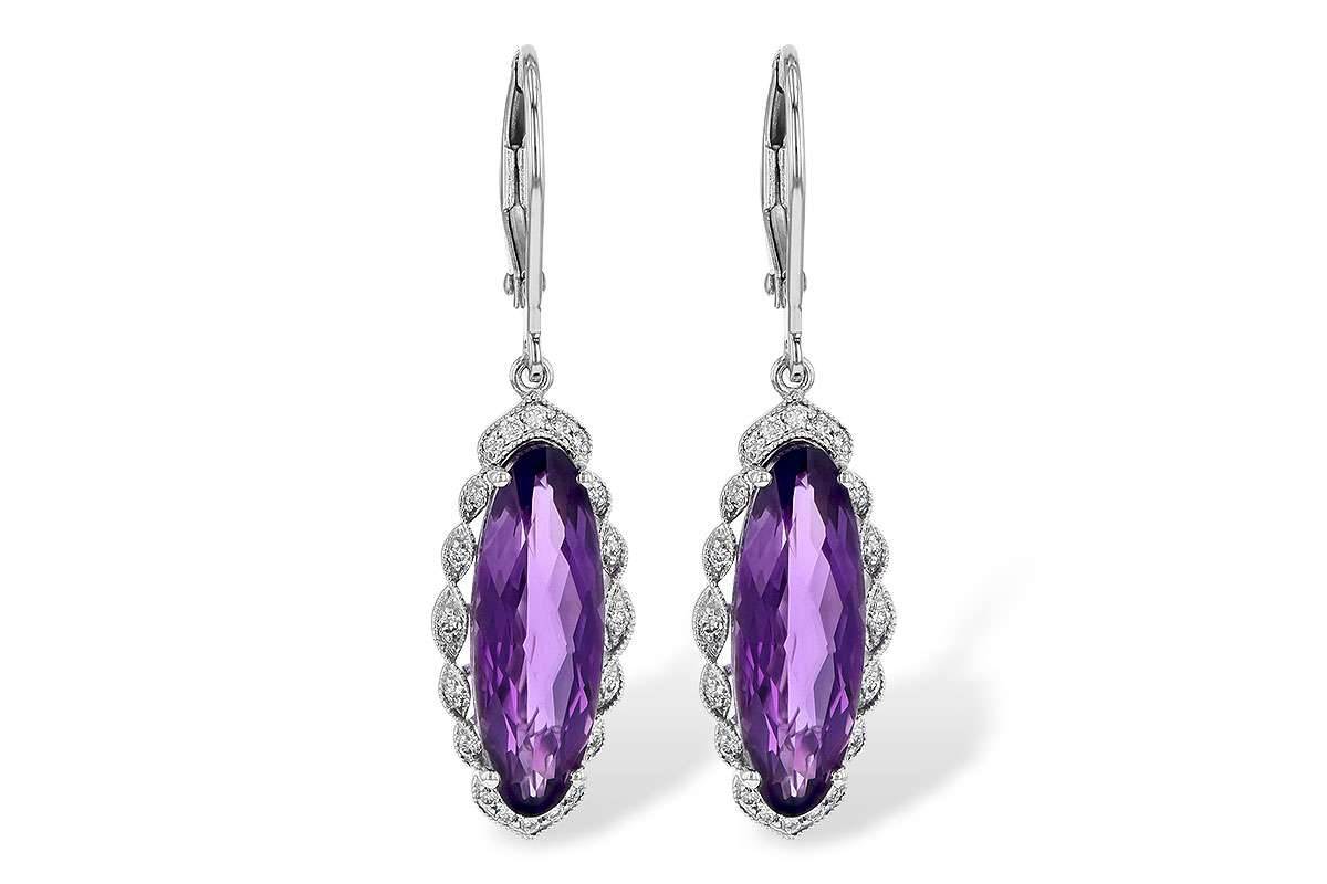 G190-53186: EARR 4.75 AMETHYST 4.90 TGW