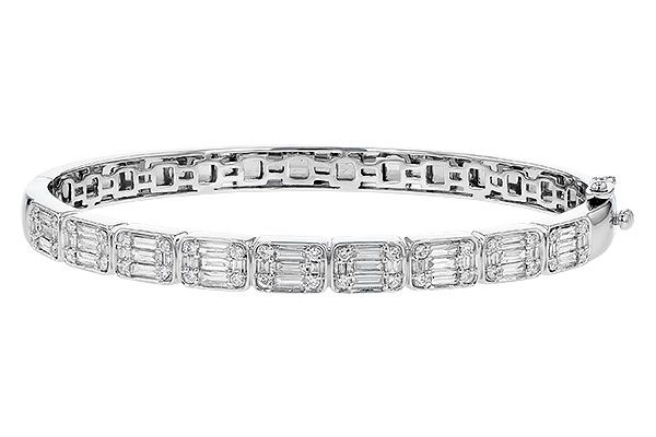 G273-21423: BANGLE 1.25 TW BAGUETTES