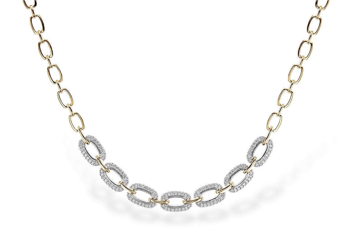 G274-10477: NECKLACE 1.95 TW (17 INCHES)