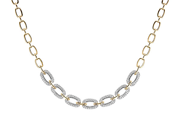 G274-10477: NECKLACE 1.95 TW (17 INCHES)