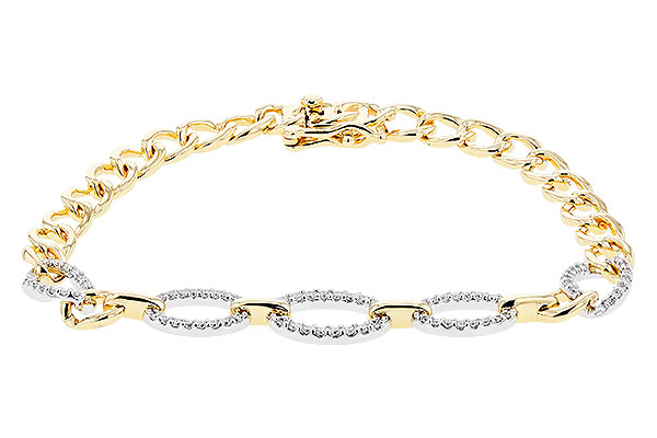 G274-11404: BRACELET .75 TW (INCLUDES BAR LINKS)