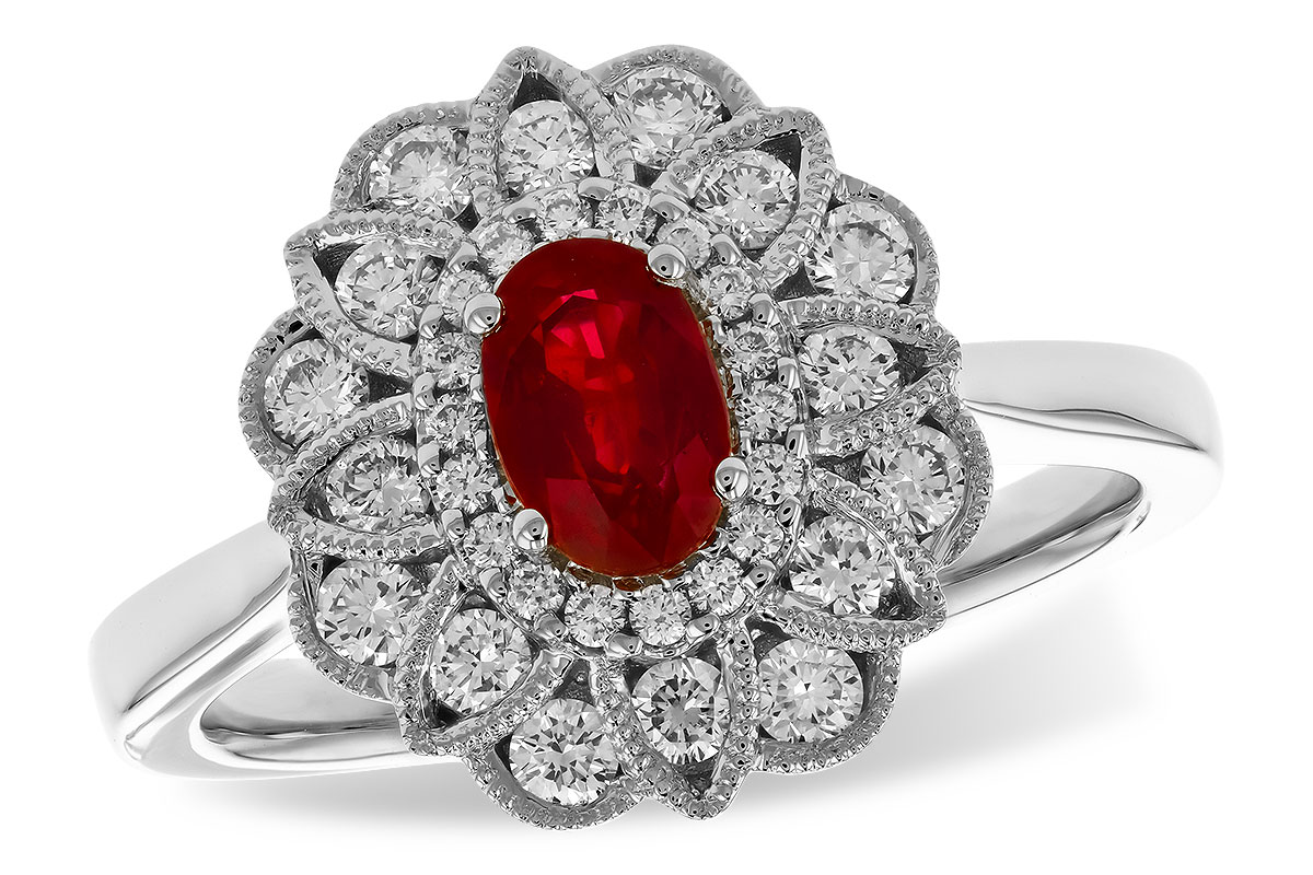 G274-16850: LDS RG .55 TW RUBY 1.07 TGW (6x4MM RUBY)