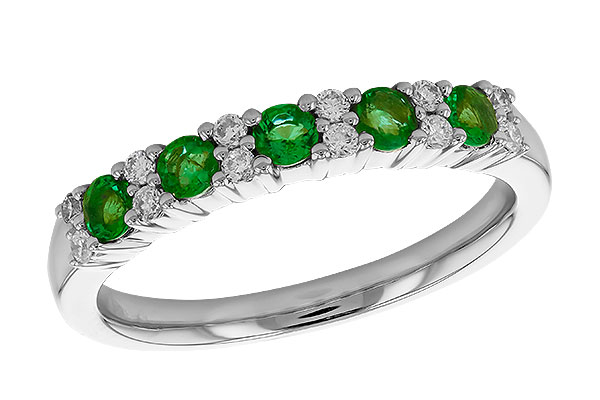 G274-16886: LDS WED RG .33 EMERALD .47 TGW