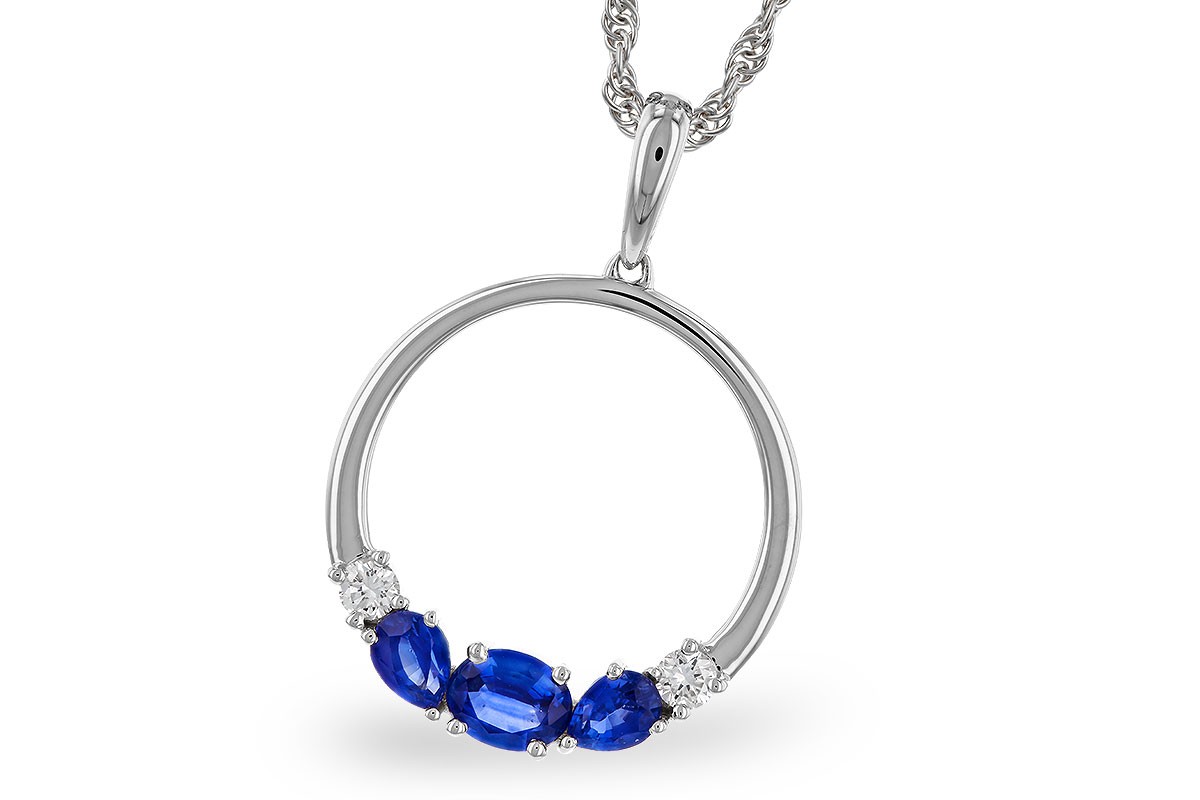 G275-02295: NECKLACE .81 SAPP .91 TGW