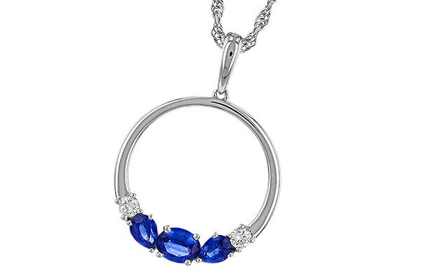 G275-02295: NECKLACE .81 SAPP .91 TGW