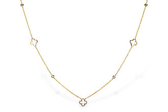 G275-02323: NECKLACE .20 TW (18")