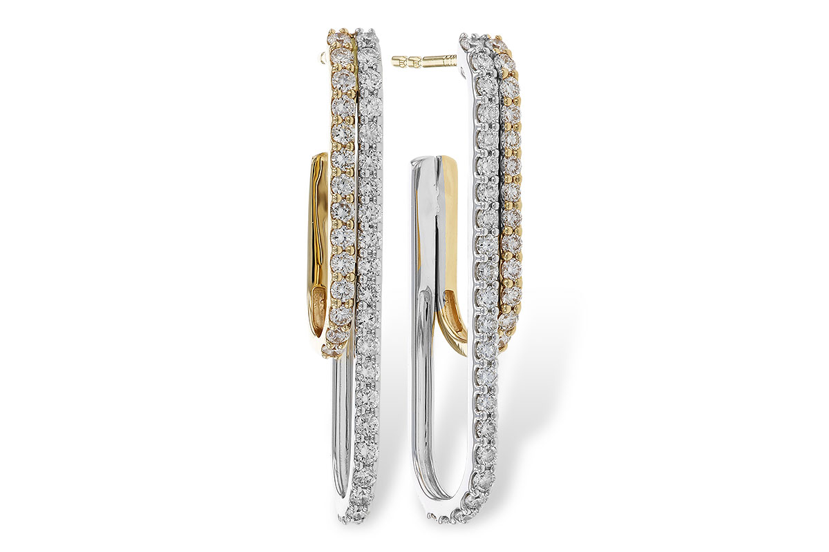 G275-03195: EARRING .98 TW