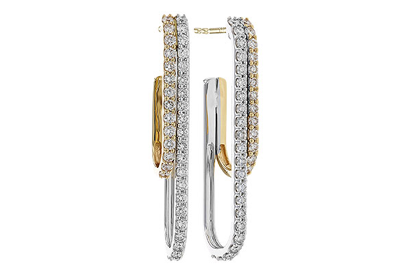 G275-03195: EARRING .98 TW