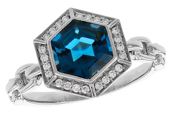 G275-05950: LDS RG 2.03 LONDON BLUE TOPAZ 2.14 TGW (7.5MM LBT)