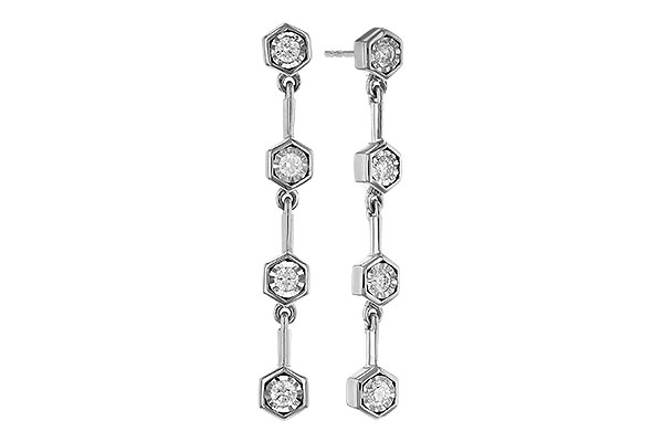 G275-06868: EARRINGS .25 TW