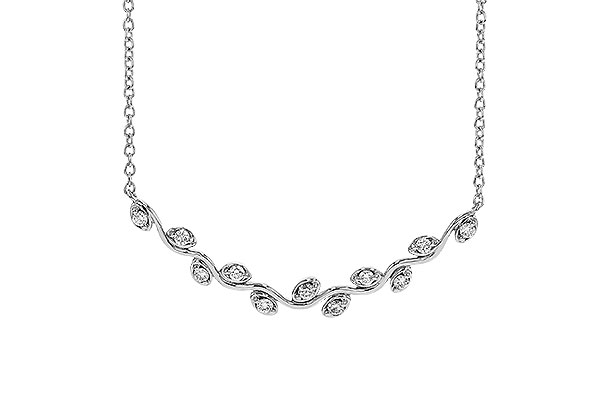 G275-07768: NECKLACE .25 TW (18")